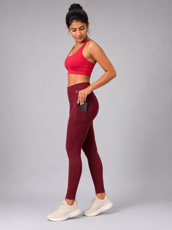 Maroon red