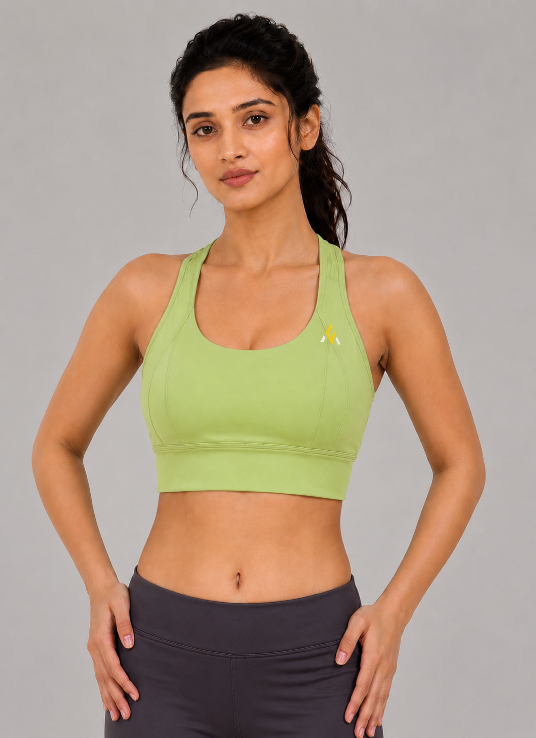
Pastel lime green