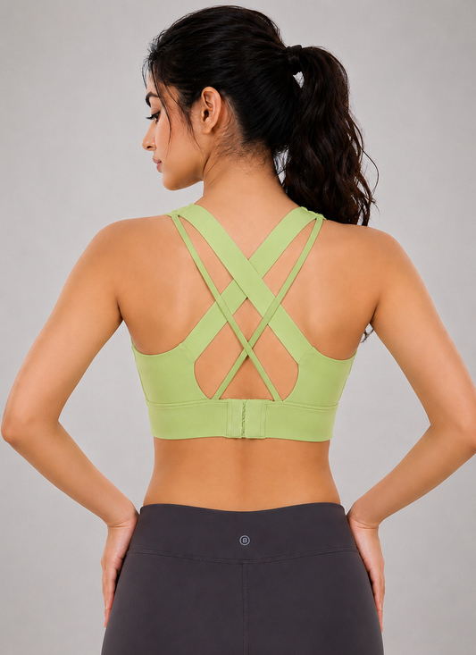 
Pastel lime green