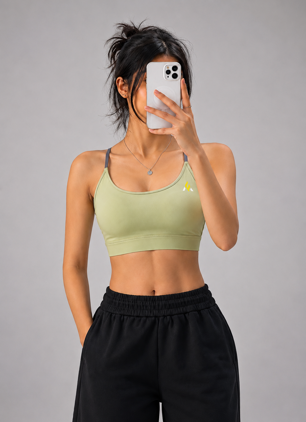 Light olive green
