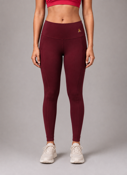 Maroon red